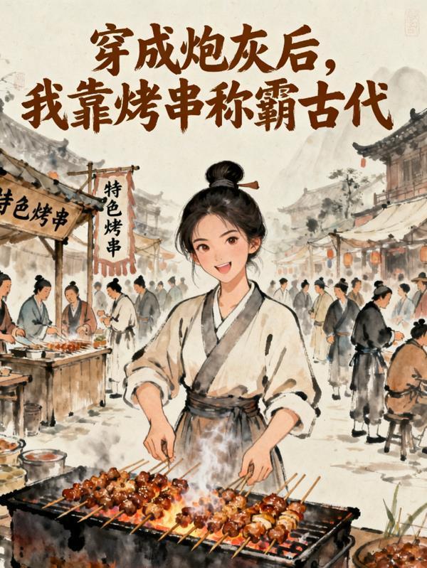 穿成炮灰后我靠烤串稱霸古代封面